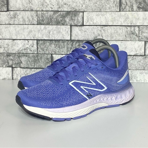 New Balance Fresh Foam 880 Womens 8.5 Purple Athletic Shoes - Picture 3 of 8